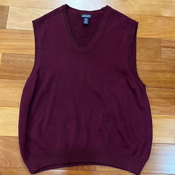 Lands' End Other - Land’s End Men's Cotton V-Neck Sweater Vest size L‎